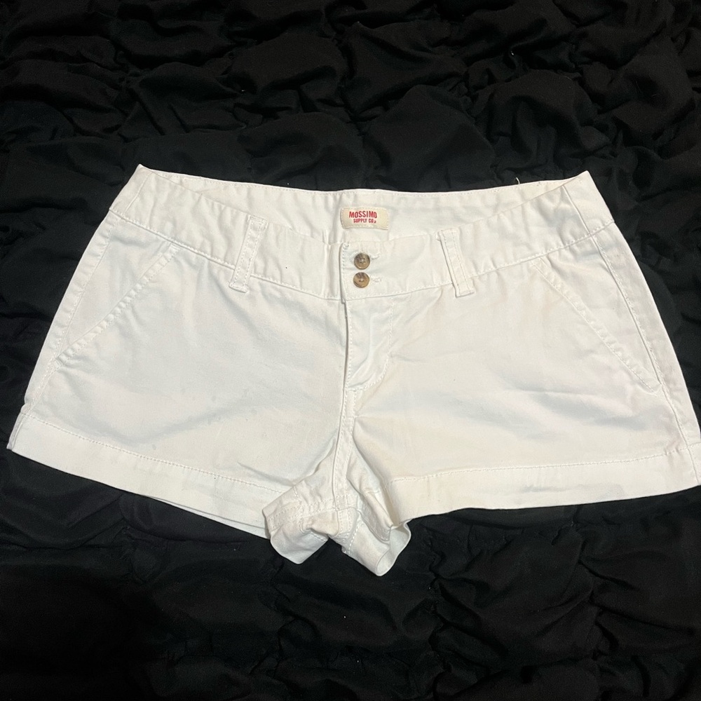 Mossimo Supply Co. White Jean Shorts